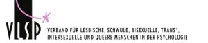 Logo VLSP Verband für lesbische, schwule, bisexuelle, trans*, intersexuelle und queere Menschen in der Psychologie