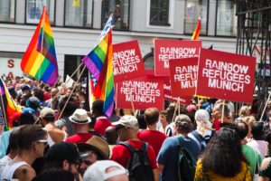 Refugees Rainbow Munich Sub CSD Gay Pride 2018 V